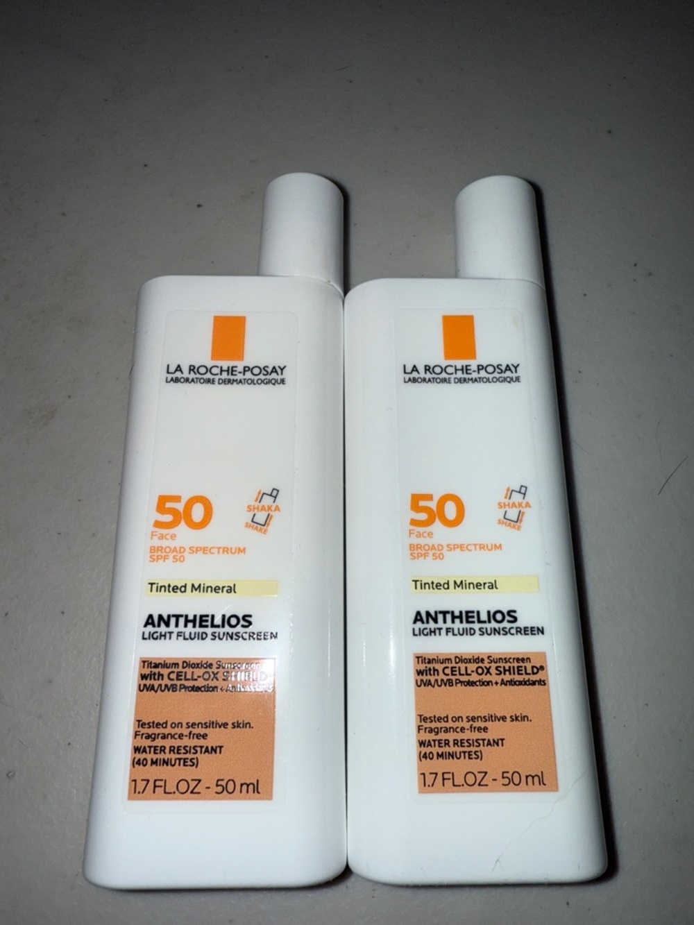 La Roche-Posay Anthelios Tinted Mineral SPF 50 Face Sunscreen Set